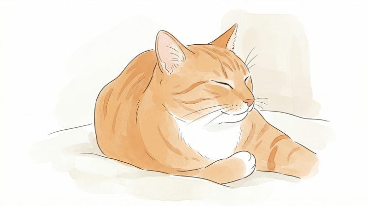 春日午後詠狸奴